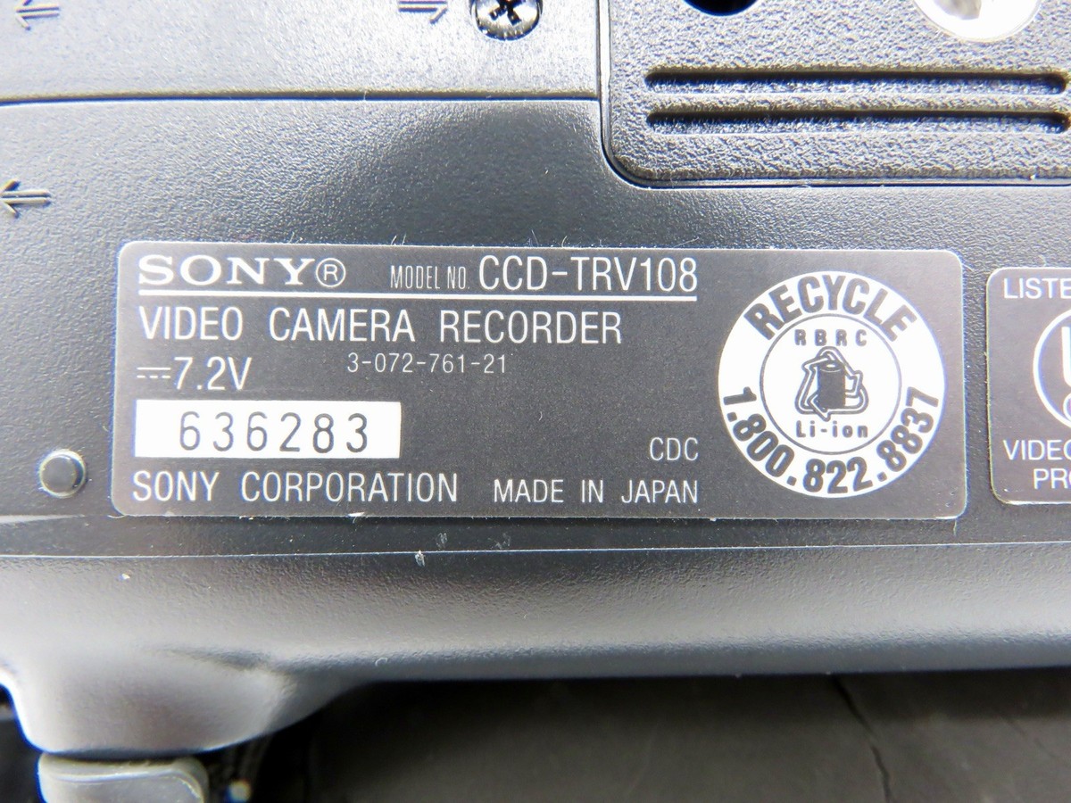 Sony Handycam CCD-TRV68 Hi8 Camcorder 460x Digital Zoom, 20x