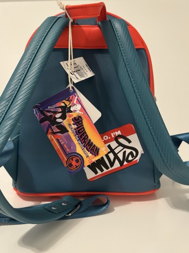 Loungefly Miles Morales Across the Spiderverse Lenticular Mini Backpack - Picture 6 of 12