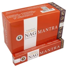 Vijayshree Golden Nag Mantra Incense Stick Natural Fragrance Agarbatti 180g
