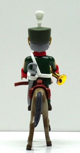 GARDE TROMPETER DUNKEL GRÜN REITER B Playmobil zu Handschuhe Napoleon Custom RAR - Picture 4 of 10