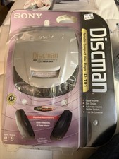 Sony Discman D-191 Portable CD Player NEW Sealed Vintage Mega Bass Headphones