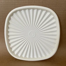 Tupperware Servalier Bowl Replacement Seal Sunburst Lid #837 Creamy White New