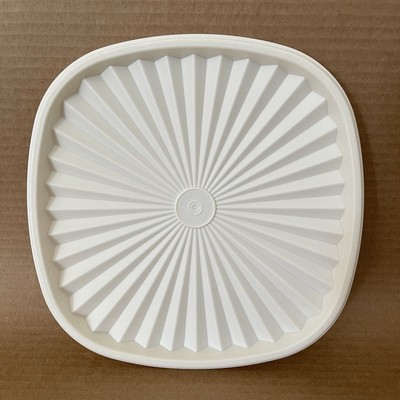 Tupperware Servalier Bowl Replacement Seal Sunburst Lid #837 Creamy White New