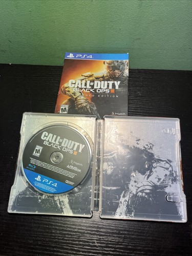 Call of Duty: Black Ops III Hardened Edition (Playstation 4 PS4) Steelbook CIB