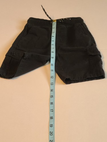 Canyon Club Boys Black Cargo Shorts EUC Size 5 - Picture 7 of 8