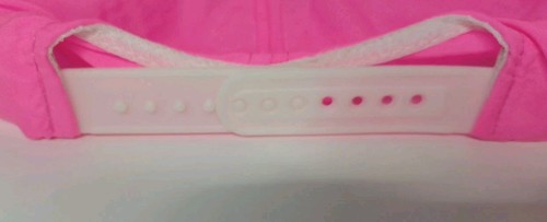 Vintage Neon Hot Pink Energizer Bunny Nylon Snapback Hat 90's Cap  - Picture 6 of 6