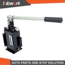 Labwork Single-Acting Hydraulic Pump 1.5 CID Manual With Release Knob 3 Qts