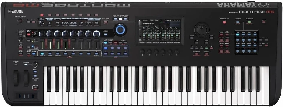 Yamaha Montage M6 61-Key Flagship Synthesizer Workstation Keyboard Synth M6 - Image 3 of 4
