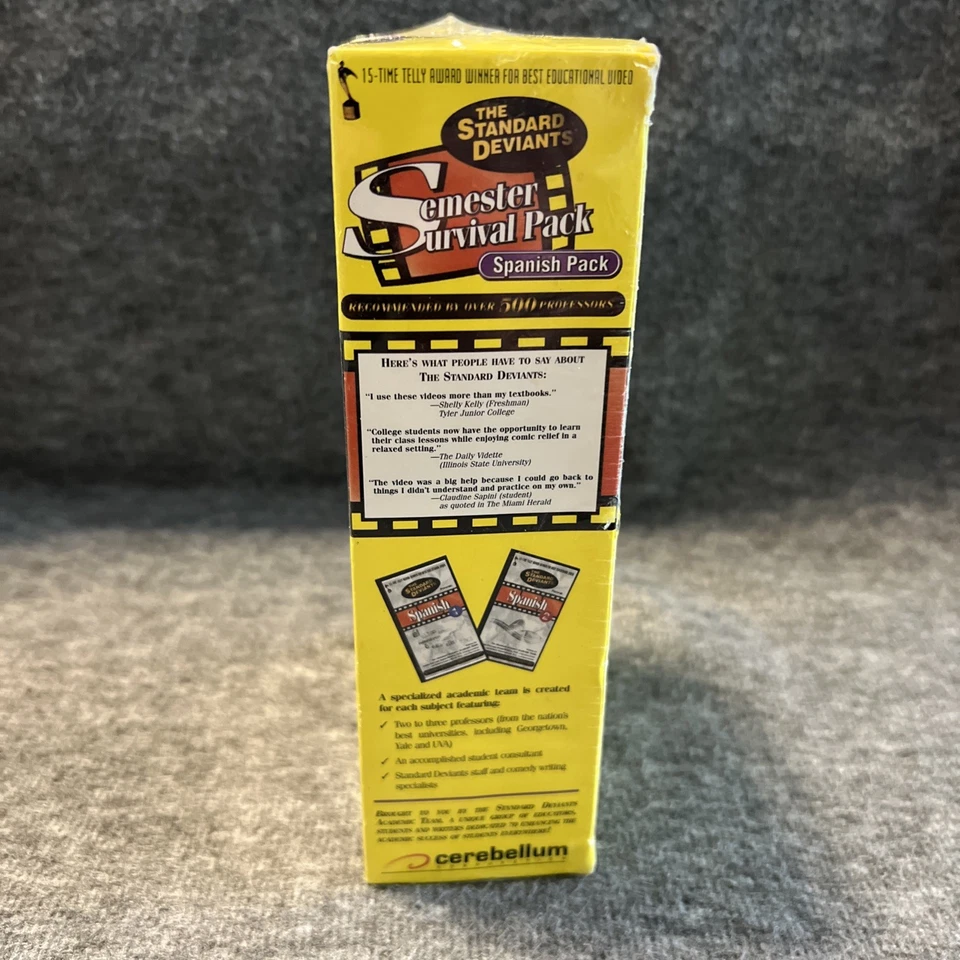 The Standard Deviants:Spanish (Parts 1 & 2) VHS - Image 4 of 4