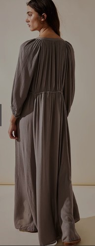 Free people plenty of love maxi dress M bohemian lagen gauzy NWT - Picture 2 of 13