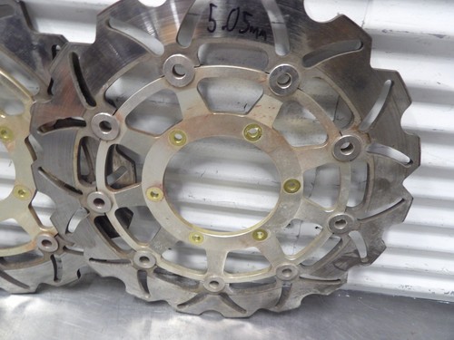 01-06 Honda CBR600F4I aftermarket front brake rotors 5.05 mm - Picture 3 of 7