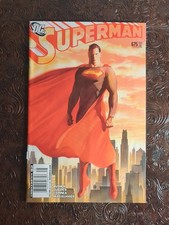 Superman #675 - Extremely RARE Newsstand Ed. Variant - Iconic Alex Ross Cover!