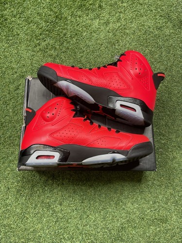 Size 10.5 Air Jordan 6 Retro Infrared 23 384664-623 New W/Box Sneakers Shoes - Picture 2 of 8