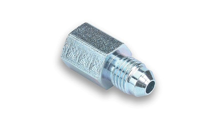 Earls 4AN Male To 1/8 NPT Female Gauge Head Adapter Steel Nickel Plated Fitting