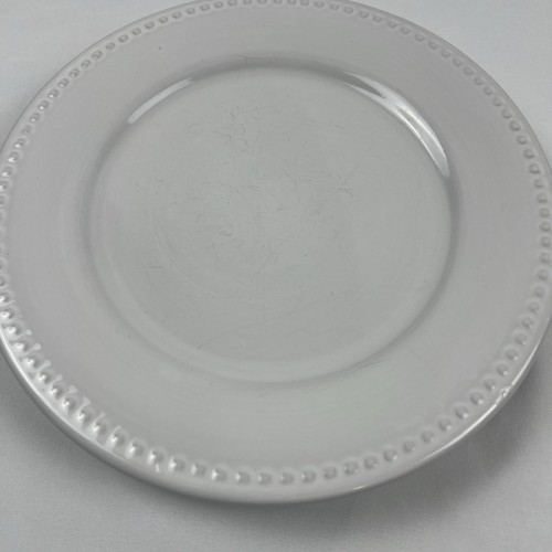 J C Penny Home Collection Elegant Pearl 6 Dinner Plates 10 1/2" - READ - Picture 8 of 14