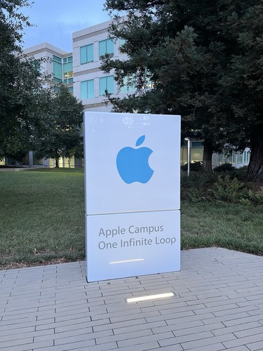 Apple Rainbow Logo T-Shirt Blau XL Cupertino HQ ONLY Extra Large MAC Classic Tee - Bild 11 von 24