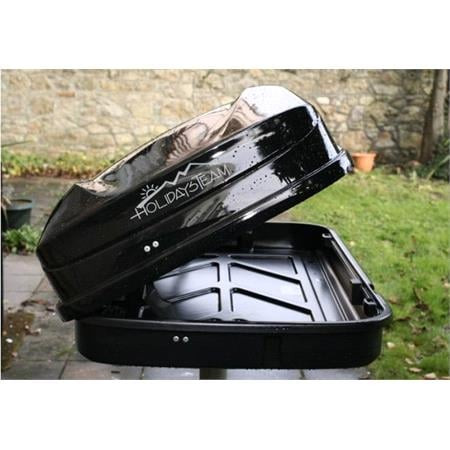 Aero Lockable Roof Rack With Roof Box 420L For Suzuki SX4 S-Cross 2013-2018 - Picture 6 of 10
