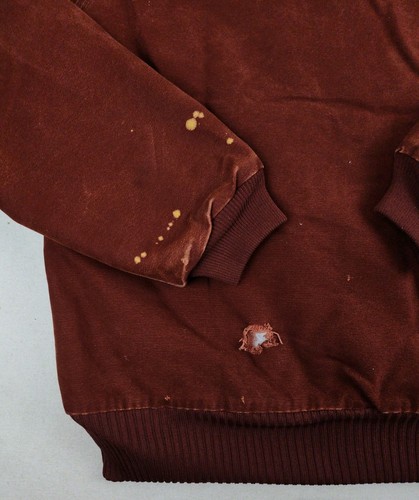 VTG Y2k CARHARTT Santa Fe Western Bomber Jacket J14 CLY Mens Size Medium Regular - Picture 8 of 9