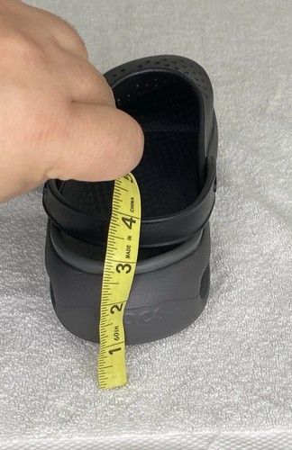 Crocs InMotion Clog Slip On Comfort Men’s Light Weight Cushion Size 12 Black - Picture 8 of 9