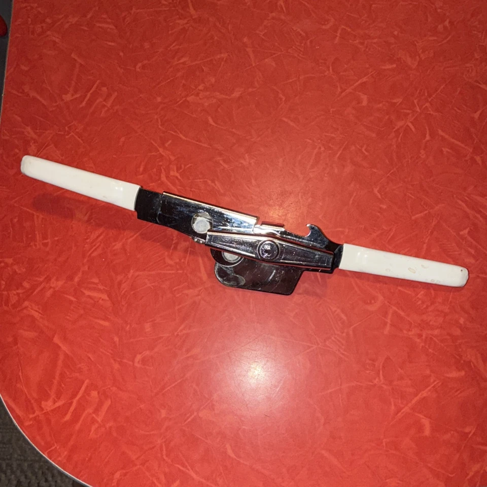 Swing-A-Way Portable Can Bottle Opener Steel White Manual Hand Away MADE IN USA - Image 4 of 4