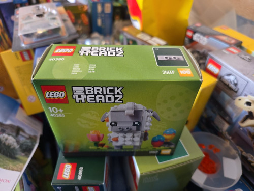 New LEGO BRICKHEADZ No 100. Easter Sheep (40380) in Sealed box Rare Set..