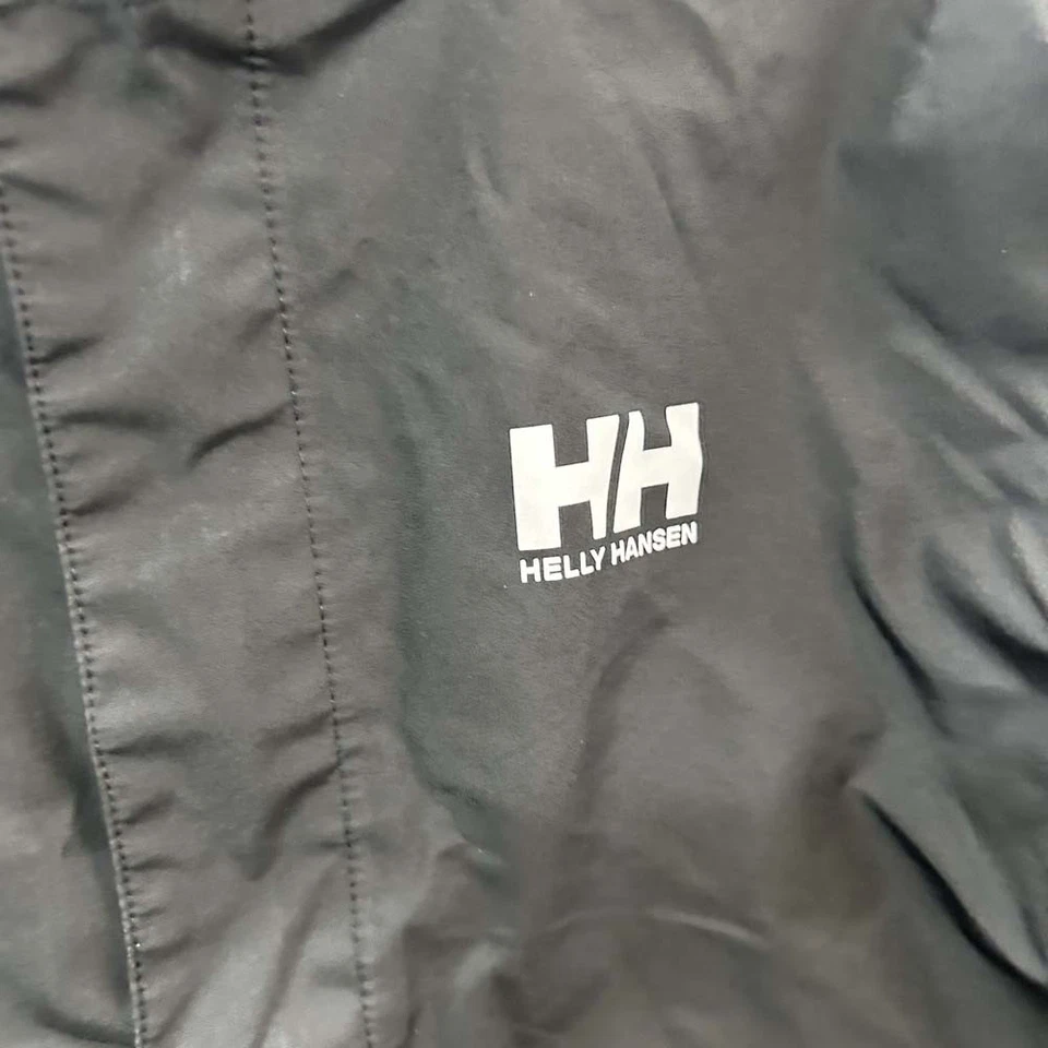 Helly Hansen Seven J RainJacket 男式 Helly Tech Corona 啤酒中号钓鱼徒步旅行 — 第 3/4 张图片