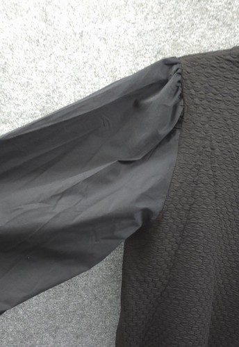 Blusa Top Para Mujer Porridge Anthropologie XL Texturizada Mixta Negra Nueva Con Etiquetas - Imagen 12 de 16