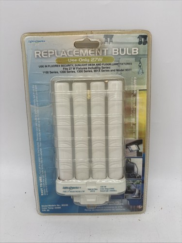 Replacement  Bulb Original Lights Of America No. 9024B, 27W 6500K NEW