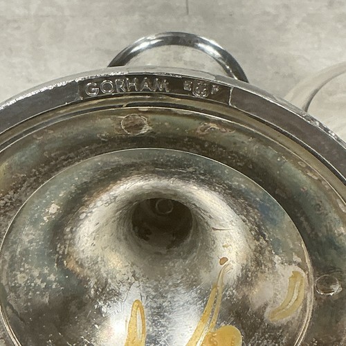 Vintage Paar Gorham galvanisierte Kerzenhalter massiv schwer 5 cm - Bild 9 von 19