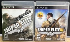 Sony PlayStation 3 PS3 Sniper Elite V2/ III Afrika 2Pack Shooter Game Lot