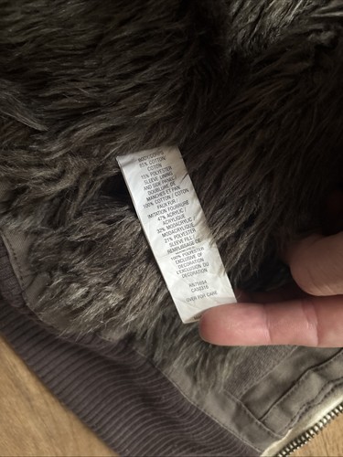 Abercrombie Fitch Wolf Jaw Jacke 892 Herren Größe XL Braun Y2K - Bild 10 von 10