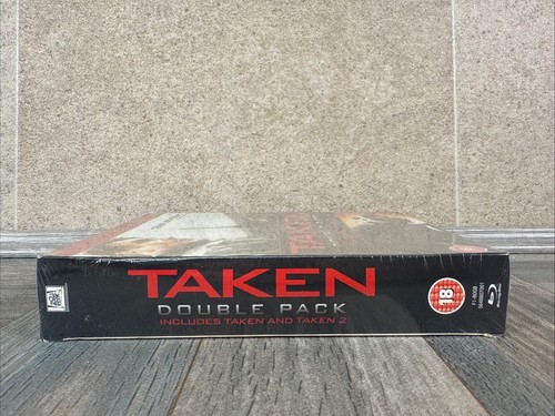 Taken And Taken 2 Blu Ray Taken Double Pack Film Collection Tense & Terrific New - Picture 3 of 8