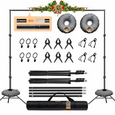 Backdrop Stand, Photo Video Studio 8.5 x10ft Adjustable Support Portable Back...