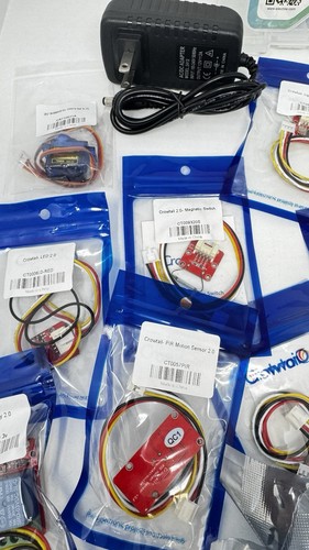Crowtail Starter Kit for BBC Micro:bit STEM Kit Sensors Motor Switches NEW - Picture 3 of 8