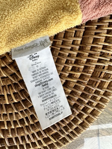 Disney Store Winnie The Pooh Baby Edredón Blankie Doudou 2019 chupete juguete raro - Imagen 3 de 13