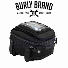 Burly Brand B15-1010B Voyager Tail/Tank Bag with Map Pocket for Luggage Tank mh
