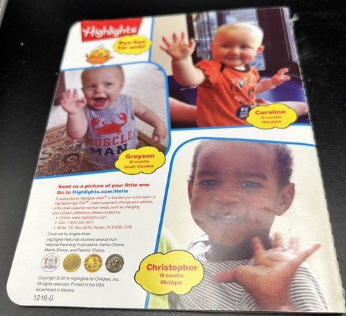 Lot of 3 Different Highlights Hello - My First Highlights Magazines - Bild 6 von 8