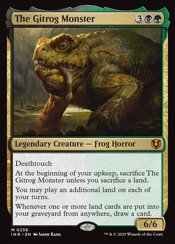 The Gitrog Monster - Innistrad Remasted Regular MTG - NM
