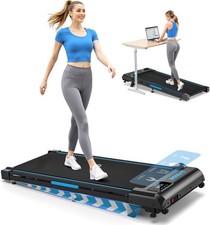 Walking Pad Treadmill, 6.2MPH Under Desk Walking Pad with 10 Incline, Treadm...