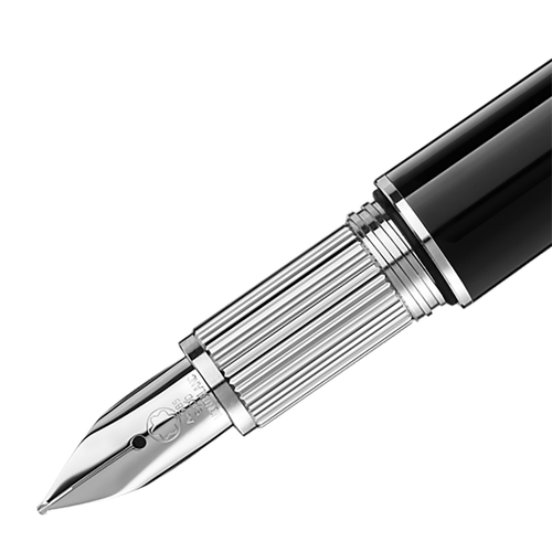 Montblanc StarWalker Doué Fountain Pen Blue Dome Floating Emblem 118870 - Picture 2 of 5