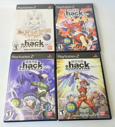 DVDs de anime extra Dot .hack Collection parte 1 - 4 (PlayStation 2) CIB + casi como nuevos - Imagen 3 de 24