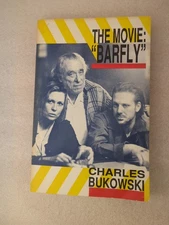 BARFLY by Charles Bukowski -1st/2nd printing - Black Sparrow 1987 