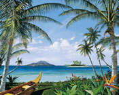Tropic Travles von Scott Westmoreland tropische Meereslandschaft Ozeanszene Papierdruck - Bild 1 von 1
