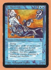 Air Elemental (MP) - Alpha Edition - Magic the Gathering (MTG)