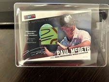 Paul McBeth-2023 DGPT MATCH USED UNDERTAKER DISC Relic **13/20** Gem Mint-*Rare*