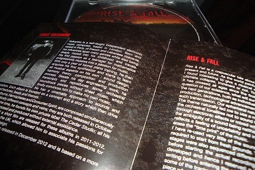 Volkaniko Rise & Fall Rare CD - tribute to Jean Michel Jarre and Tangerine Dream - Picture 5 of 5