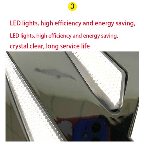 For Hyundai Elantra 2021-2023 3-Color LED Daytime Driving Light Front Fog Lamp - Picture 12 of 19