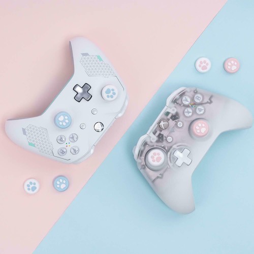 GeekShare Cat Paw Thumb Grips for Xbox One Controller Thumbsticks Cover Set 4PCS - Picture 18 of 20