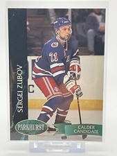 1993 Pro Set Parkhurst Hockey Card #351 Sergei Zubov New York Rangers