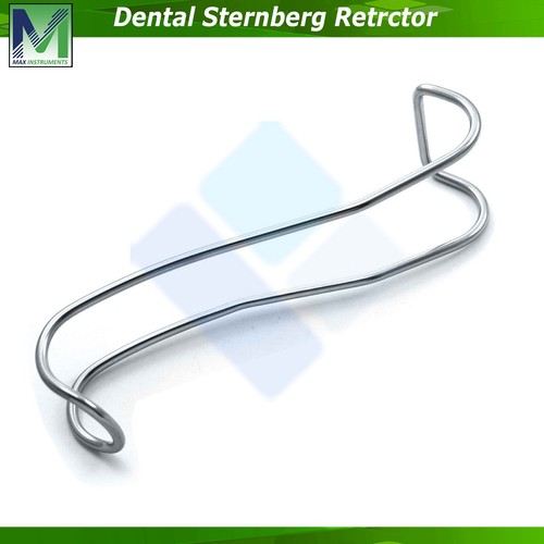 Surgical Metal Wire Sternberg Retractor Cheek & Lip Mouth Opener Retractors Tool - Picture 2 of 3